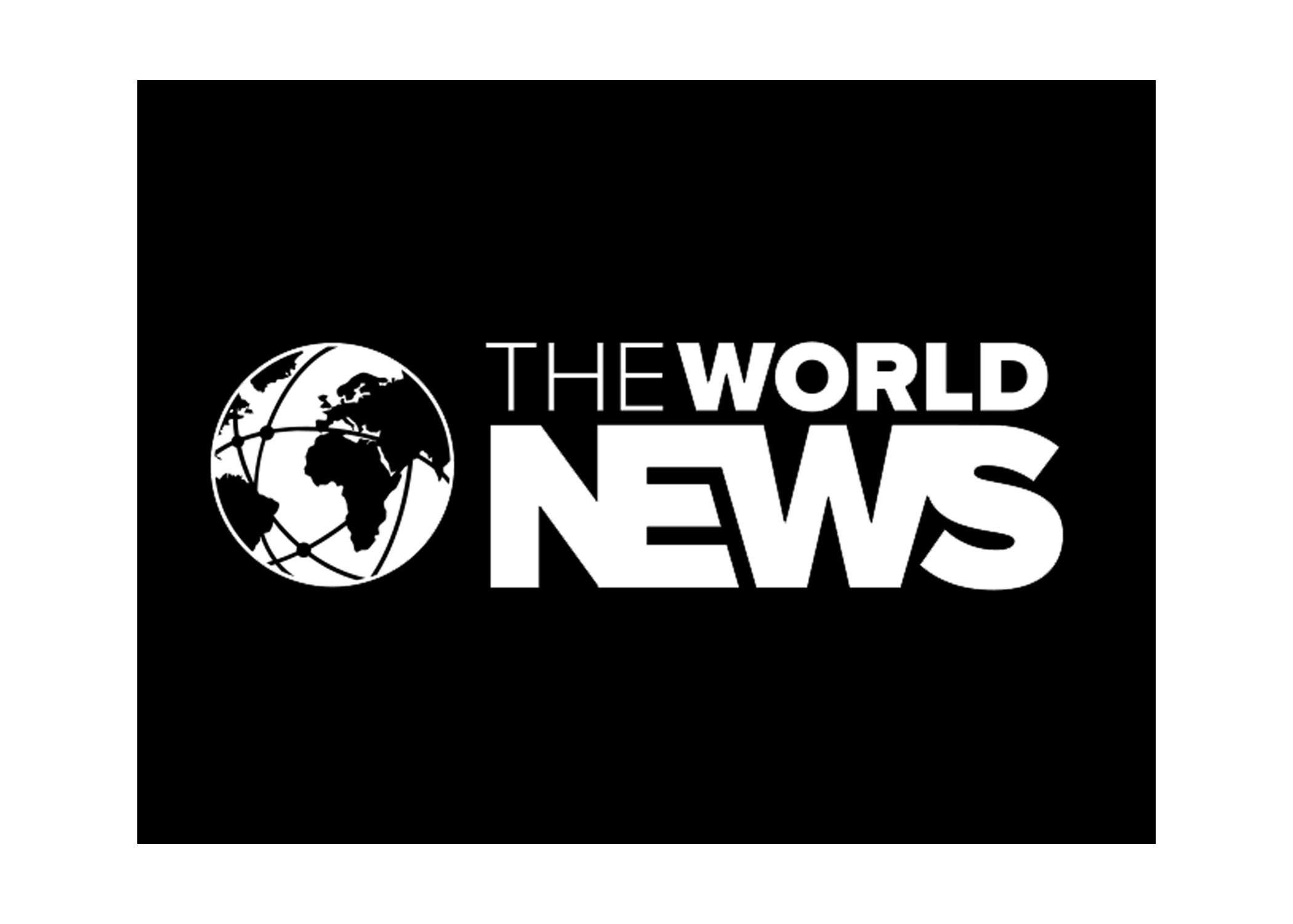 World news. Word News. News of the World. World News logo. The World News лого.